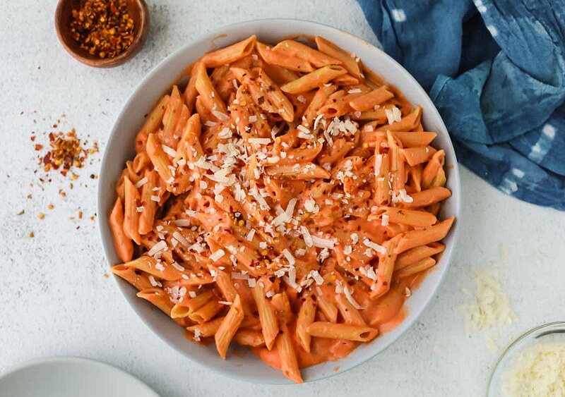 Pasta with Protein Sauce